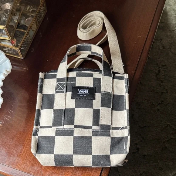 Vans Lil Pergs Checkered Tote Bag - Picture 2 of 13